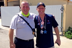 Buz Oldaker and Mark Conn at Parade 2016