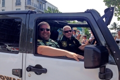 Chief Fred Wood and Lt Thomas Palmer