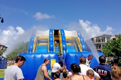 El Prado Park Waterslide 4th of July Lauderdale by  the Sea