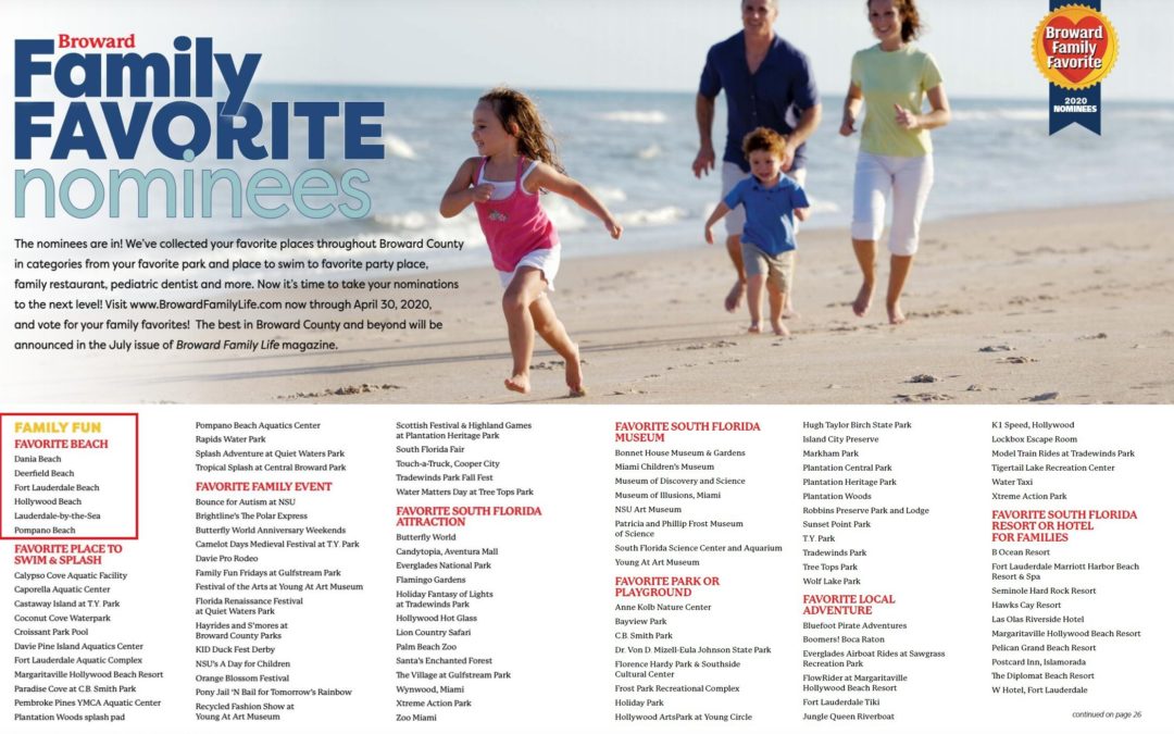 Vote for LBTS – Nominated Family Fun Favorite Beach